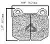 kfp 109 magnum brake pad