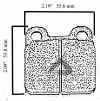 kfp 30 magnum brake pad