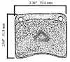 kfp 64 magnum brake pad