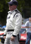 Bill Walker wearing his Design 500 custom Nomex and Carbon-X drivers uniform