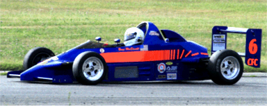 CFC Reynard driven by Bruce MacDonald using Aurora rod-ends and spherical bearings