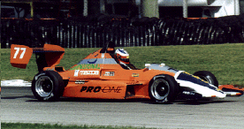 girling brakes on a formula mazda formula race car