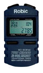 robic sc606w dual stop watch