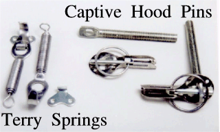 hood pins and terry springs