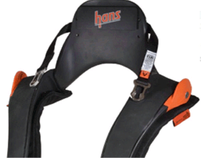 hans adjustable model head and neck restraint