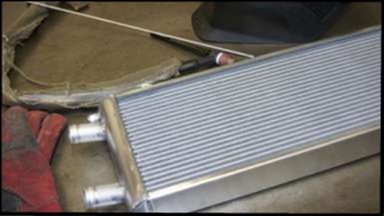 standard size and custom aluminum radiators racing cooling systems