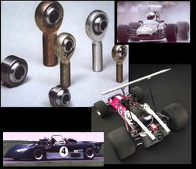 aurora racing performance bearings and rod-ends, from aurora aerospace design,are your best choice for racing