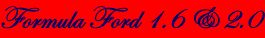 formula ford 1.6 and 2.0 parts
