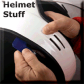 Bell helmet visors, tear-offs, anti-fog