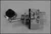 toggle switch with rubber cover, spade terminals